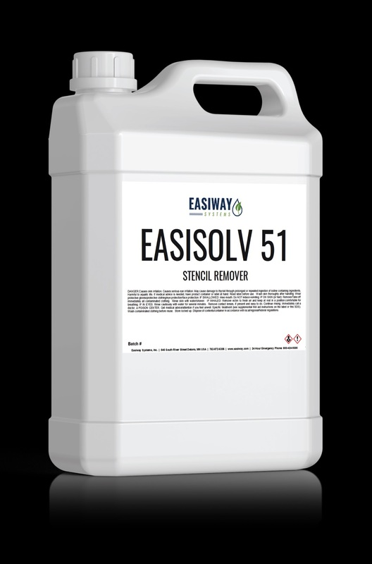 EASIWAY EASISOLV 51 STENCIL REMOVER (READY FOR USE)